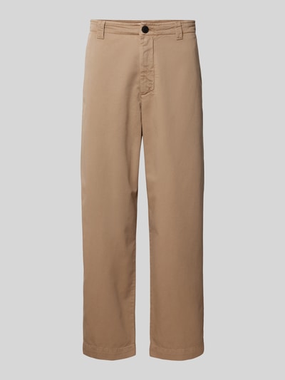 ANNARR Straight Leg Chino mit Gürtelschlaufen Modell 'STORM' Beige 1