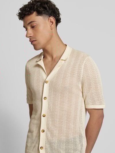 Only & Sons Freizeithemd mit Knopfleiste Modell 'DIEGO' Offwhite 3