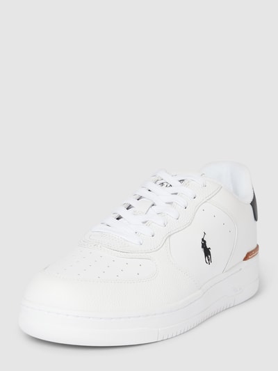 Polo Ralph Lauren Sneaker mit Label-Stitching Weiss 1