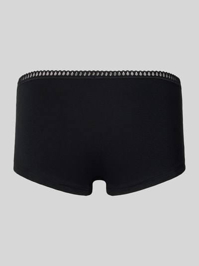 Sloggi Pants mit Label-Print im 3er-Pack Modell 'GO Crush' Black 3