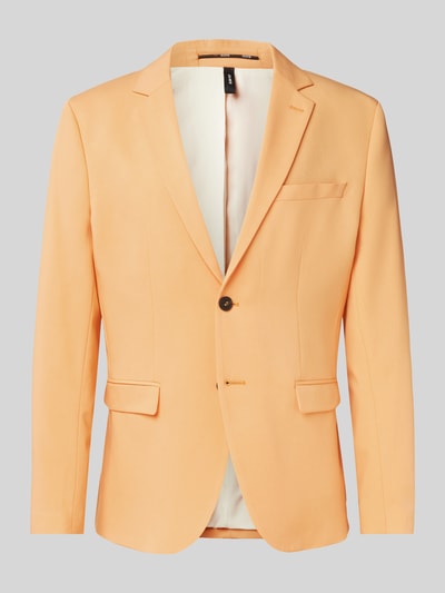 SELECTED HOMME Slim Fit Sakko mit Brustleistentasche Modell 'LIAM' Apricot 2