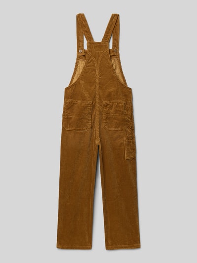 Polo Ralph Lauren Kids Latzhose mit Label-Detail Cognac 3