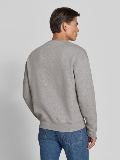 ARMEDANGELS Relaxed Fit Sweatshirt aus reiner Baumwolle Modell 'WORDMARK' Hellgrau 5