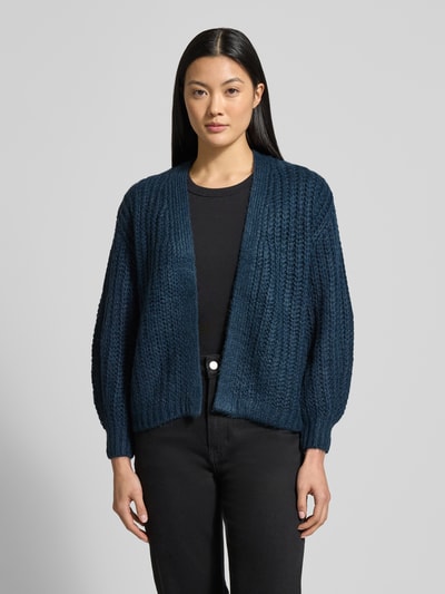 Zero Strickjacke mit Woll-Anteil Petrol Melange 4