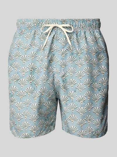 SELECTED HOMME Badehose mit elastischem Bund Mint 1