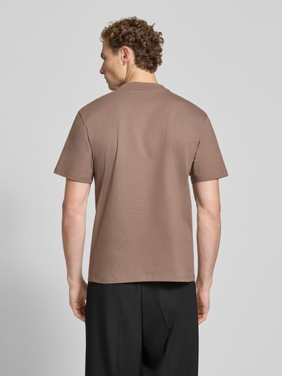 HUGO Regular Fit T-Shirt aus reiner Baumwolle Modell 'Dapolino' Hellrot 5