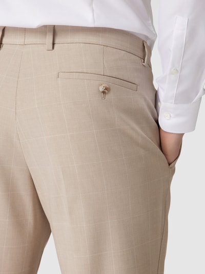 MCNEAL Broek met persplooien Beige - 3