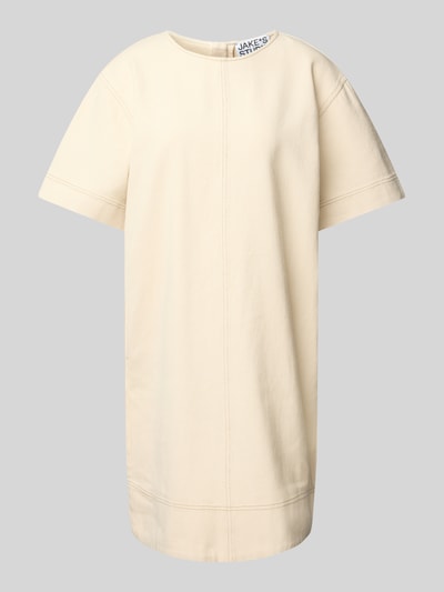 JAKE*S STUDIO WOMAN Minikleid mit Rundhalsausschnitt Offwhite 2