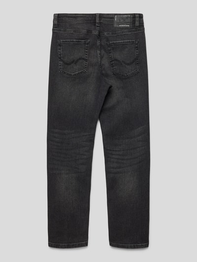 Jack & Jones Regular Fit Jeans im 5-Pocket-Design Modell 'CLARK' Black 3