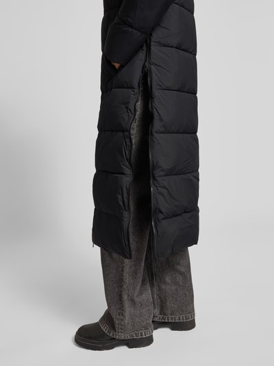 ECOALF Steppmantel mit Zweiwege-Reißverschluss Modell 'ARANDA' Black 3