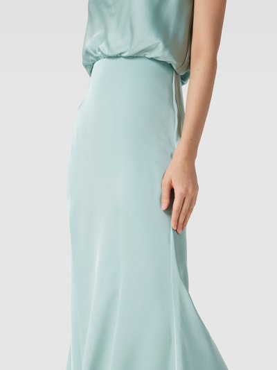 Laona Abendkleid mit Wasserfall-Ausschnitt Mint 3