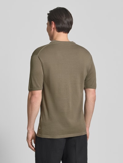 Marc O'Polo Regular Fit T-Shirt aus reiner Baumwolle Marc O'Polo × DFB Travel Collection Taupe 5