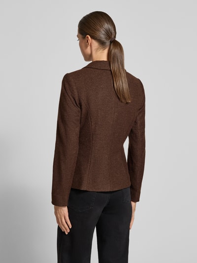 Betty Barclay Kurzblazer aus Wolle mit aufgesetzten Taschen Dunkelbraun 5