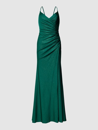 Luxuar Abendkleid in Wickel-Optik Gruen 2