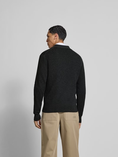 Filippa K Strickjacke mit Knopfleiste Black 5