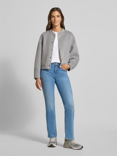 Vero Moda Straight fit jeans van katoenmix, model 'FLASH' Jeansblauw - 1