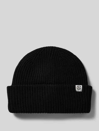 MSCH Copenhagen Beanie aus Viskose-Mix Modell 'GALINE RACHELLE' Black 1