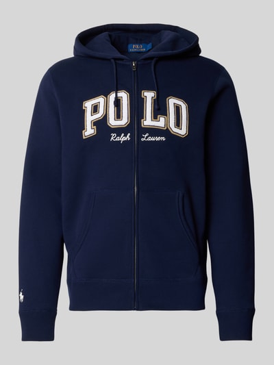 Polo Ralph Lauren Sweatjack met labelstitching Marineblauw - 2
