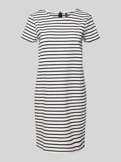 Vero Moda Oversized Minikleid mit Allover-Muster Modell 'ABBY' Weiss 2