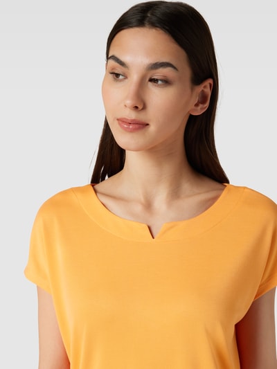 Tom Tailor T-Shirt mit Teilungsnähten Orange 3