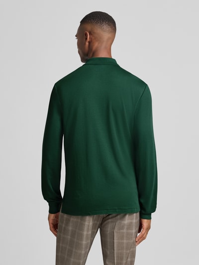 Polo Ralph Lauren Slim fit poloshirt in logostitching Donkerrood - 5