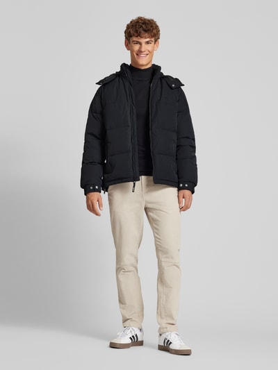 Levi's® Steppjacke mit Label-Patch Modell 'ROCKRIDGE' Black 1