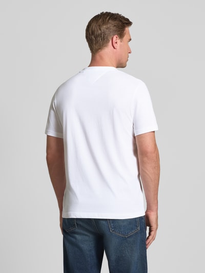 Tommy Hilfiger Regular Fit T-Shirt aus reiner Baumwolle Weiss 5