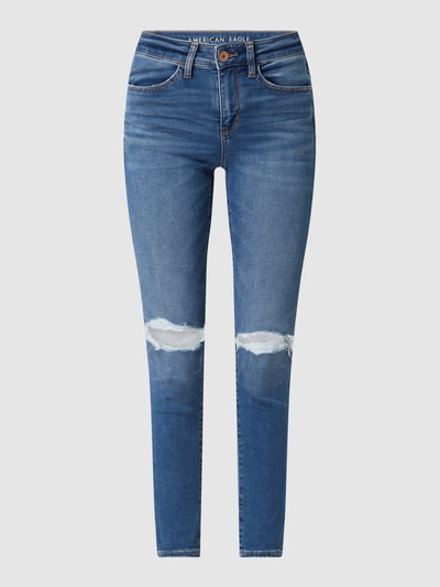 American Eagle High Rise Jeggings mit Stretch-Anteil Hellblau 2