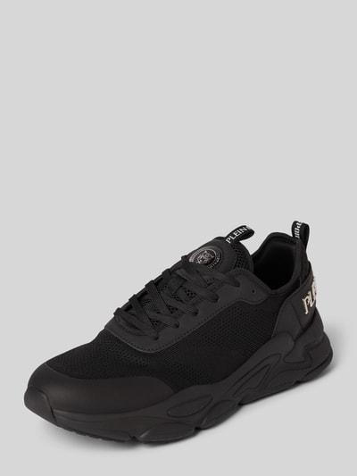 PLEIN SPORT Sneaker mit Label-Applikation Modell 'MATCH POINT' Black 1