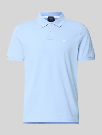 MCNEAL Regular Fit Poloshirt mit Label-Stitching Sky 2
