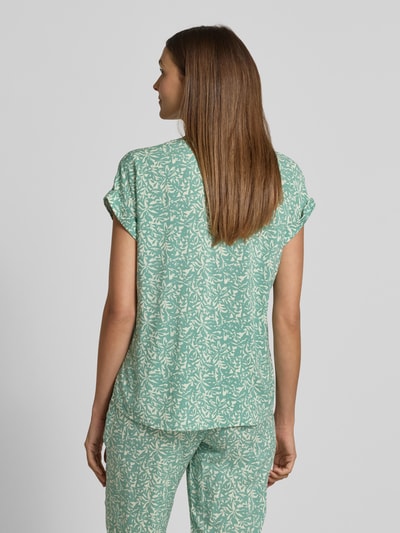 Tom Tailor Relaxed fit blouseshirt van pure viscose Mintgroen - 5