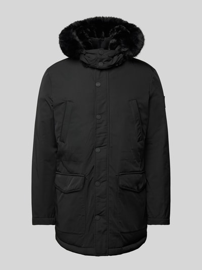 Guess Parka met imitatiebont Zwart - 2