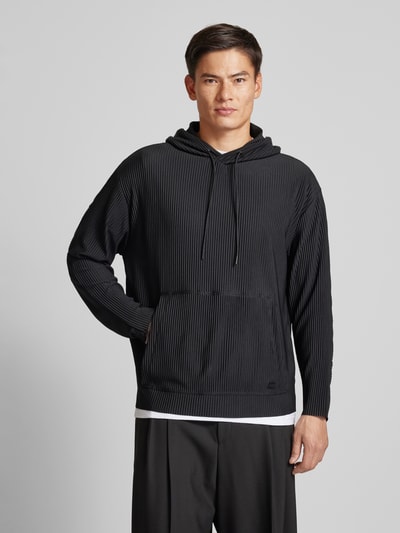 HUGO Hoodie met capuchon, model 'Dicorduhood' Zwart - 4