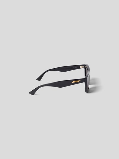 Bottega Veneta Sonnenbrille im Cat-Eye-Stil Schwarz 4