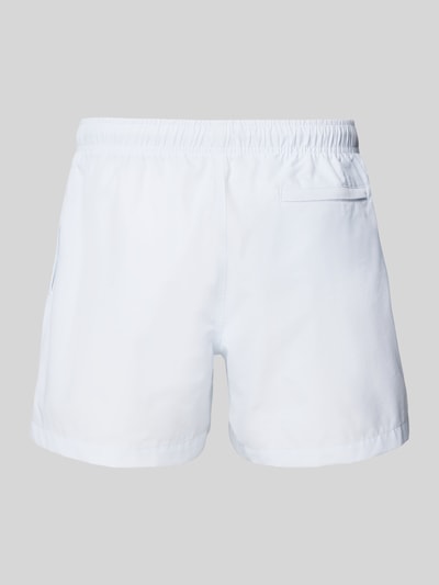 MCNEAL Relaxed Fit Badeshorts mit Logo-Stitching Weiss 3