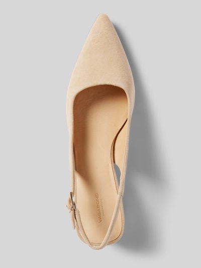 Vagabond Pumps mit Blockabsatz Modell 'Marta' Beige 3