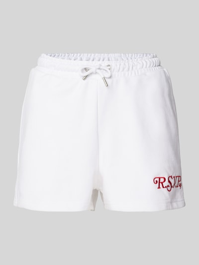 FILA Sweatshorts mit elastischem Bund Modell 'LOUCHES' Weiss 2