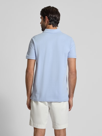 MCNEAL Poloshirt mit Label-Stitching Hellblau 5