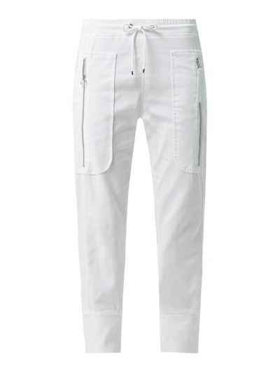 MAC Easy pants met stretch, model 'Future' Wit - 2