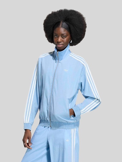 adidas Originals Regular Fit Jeansjacke aus reiner Baumwolle Hellblau 3