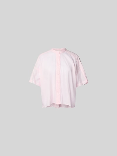 Closed Relaxed Fit Hemdbluse mit Stehkragen Rosa 2