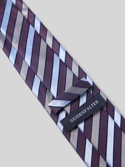 Prince Bowtie Krawat jedwabny z naszywką z napisem (7 cm) Jasnofioletowy 3