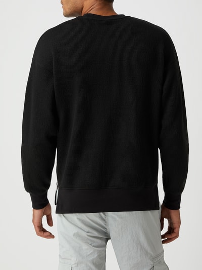 Jack & Jones Oversized Sweatshirt mit Stretch-Anteil Modell 'Wade' Mittelgrau Melange 5