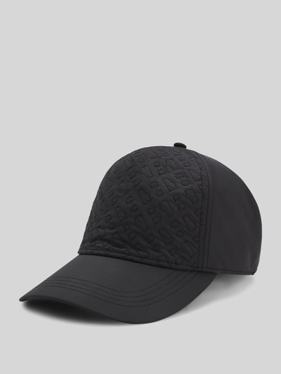BOSS Cap mit Allover Logo-Stitching Modell 'SETH-M-PA' Black 4