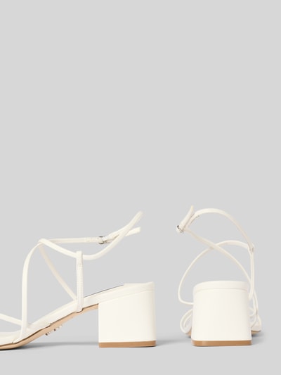 Steve Madden Sandalette mit Blockabsatz Modell 'REMMI' Weiss 2