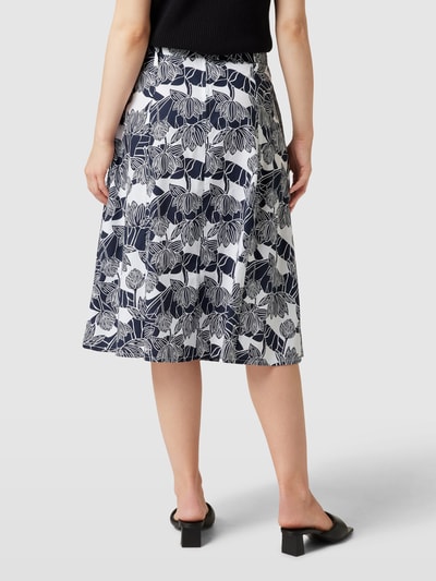 Montego Midirok met all-over print Donkerblauw - 5