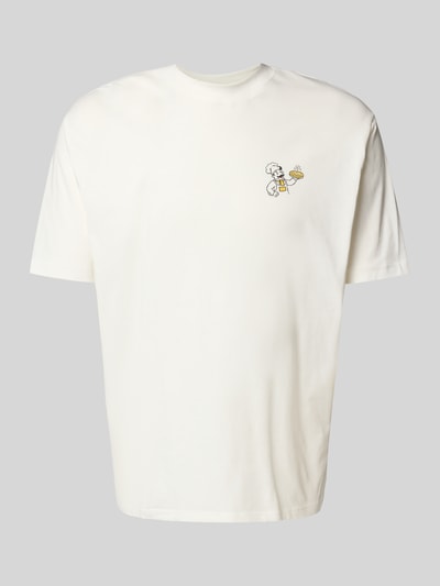 MCNEAL T-Shirt mit Rundhalsausschnitt Offwhite 2