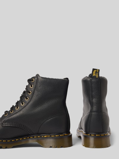 Dr. Martens Boots aus Leder mit Label-Detail Black 2