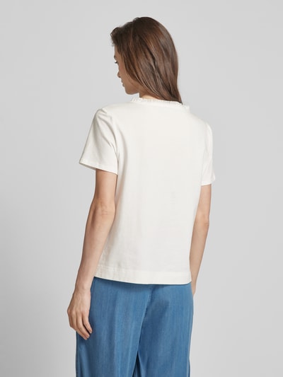 Marc Cain Blouseshirt met opgestikte borstzak Offwhite - 5