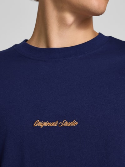 Jack & Jones T-Shirt mit Rundhalsausschnitt Dunkelblau 3